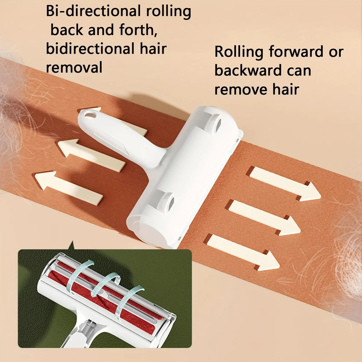 FurAway Portable Cat Hair Removal Brush